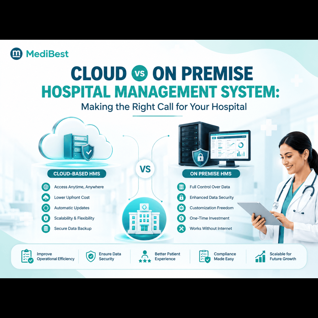 Cloud vs On Premise Hospital Management System: Making the Right Call for Your Hospital 